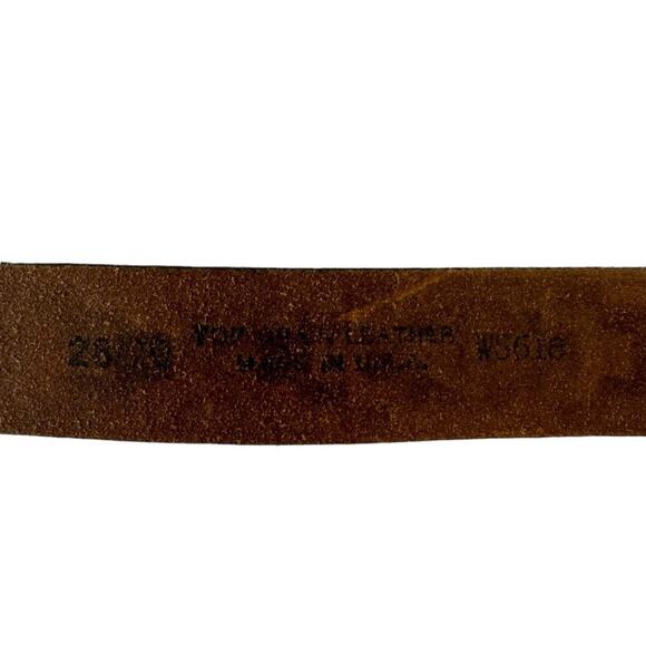 Chambers Southwestern/Aztec Style Leather Belt - Picture 6 of 8